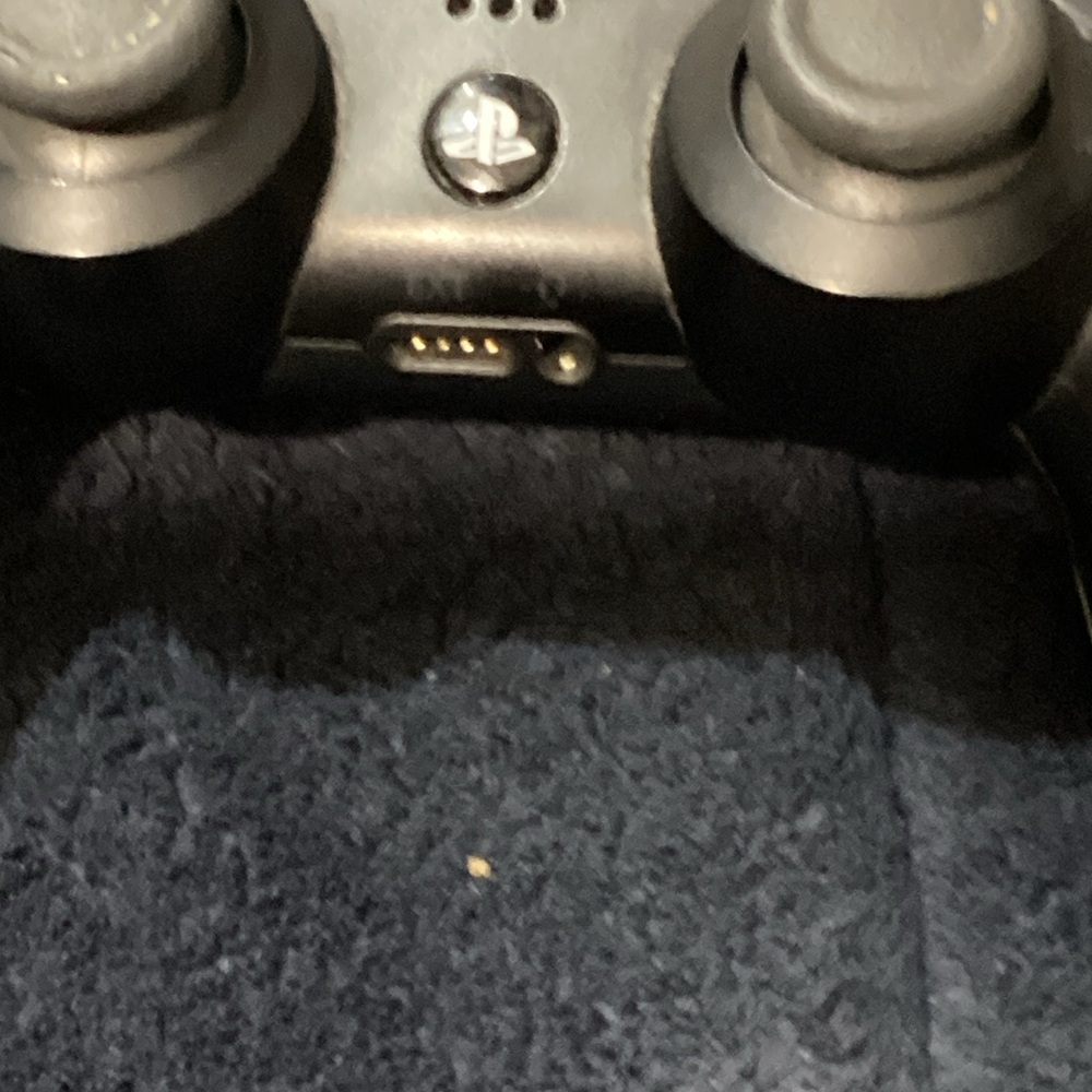 Preowned Not Tested Sony Original DualShock 4 Controllers - Black Pair - Picture 7 of 13